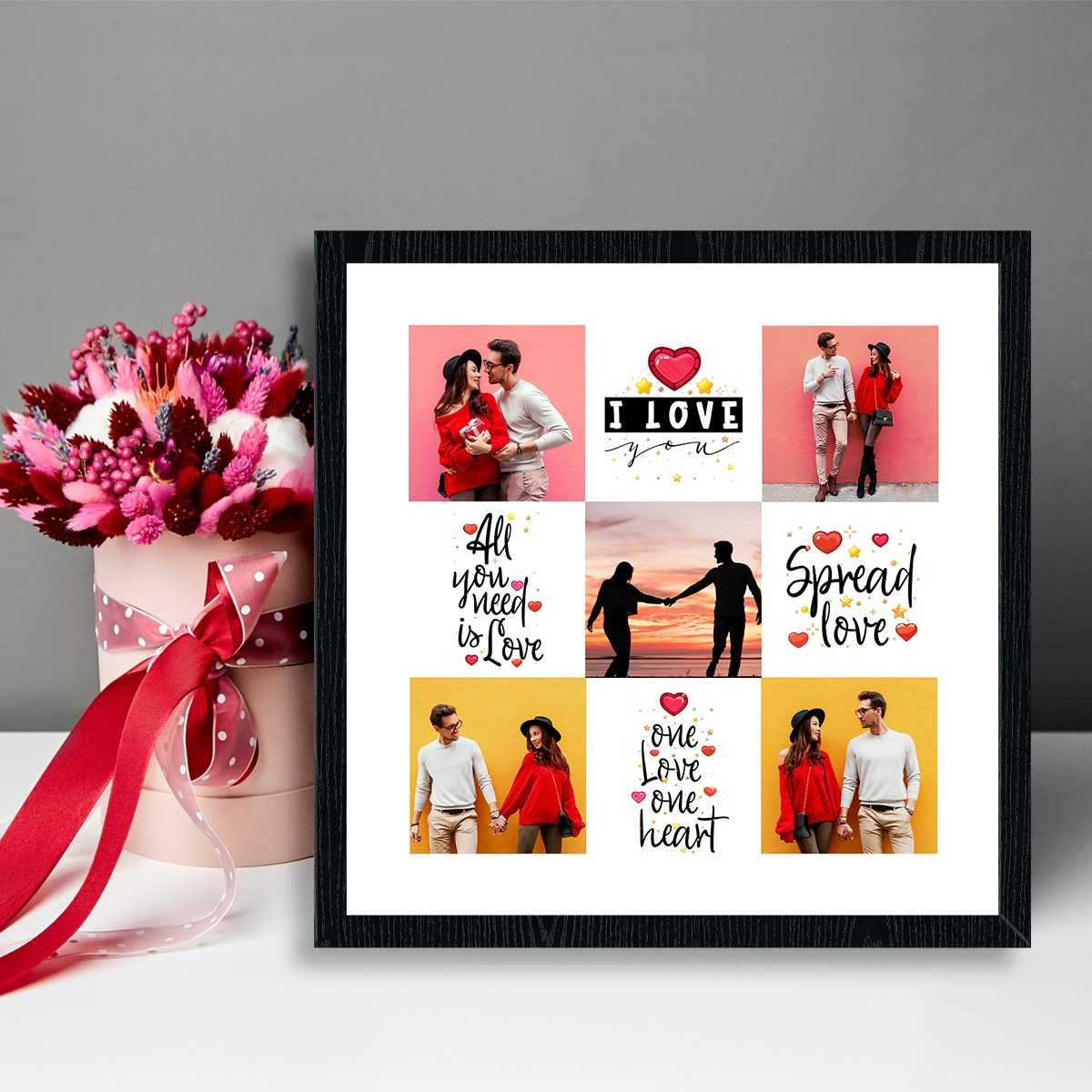 Couple Photo Frame(Rose Theme for Birthday or Anniversary) – CMG