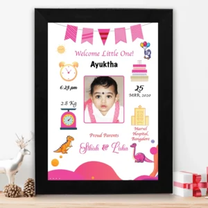 Newborn Baby Photo Frame